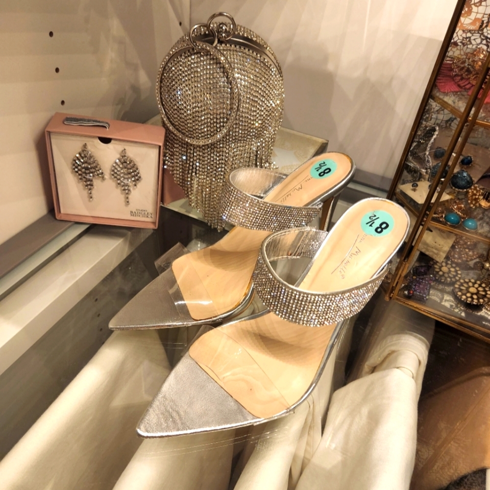 Sandals and Earrings
